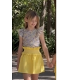 Conjunto niña de blusa y falda GAZA de EVE CHILDREN