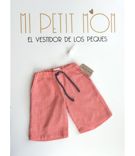 Bermuda naranja Mia y Lia