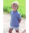 Polo azul Florence Eve Children