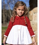 Jersey niña corto rojo HARRY´S de LA MARTINICA BY MARIA SOBRINO