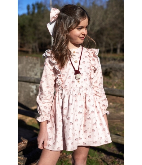 Vestido casitas LA CASITA DEL ARBOL de LA MARTINICA BY MARIA SOBRINO