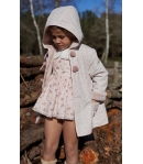 Abrigo guateado reversible rosa de LA MARTINICA BY MARIA SOBRINO