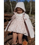 Abrigo guateado reversible rosa de LA MARTINICA BY MARIA SOBRINO