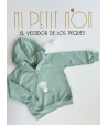 Sudadera niño felpa con capucha Oveja de MON PETIT BONBON