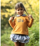 Conjunto niña de sudadera y braguita ELIETTE de EVA CASTRO