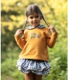 Conjunto niña de sudadera y braguita ELIETTE de EVA CASTRO
