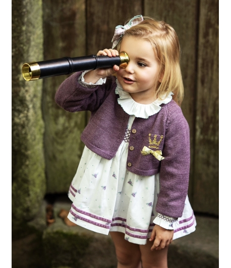 Chaqueta corta niña JOLIE de EVA CASTRO