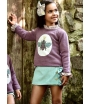 Conjunto niña de blusa, falda pantalón y jersey abeja JOLIE de EVA CASTRO