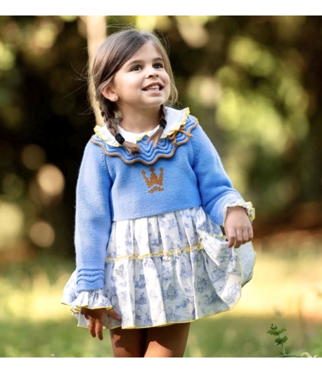 Jersey corto niña ELIETTE de EVA CASTRO