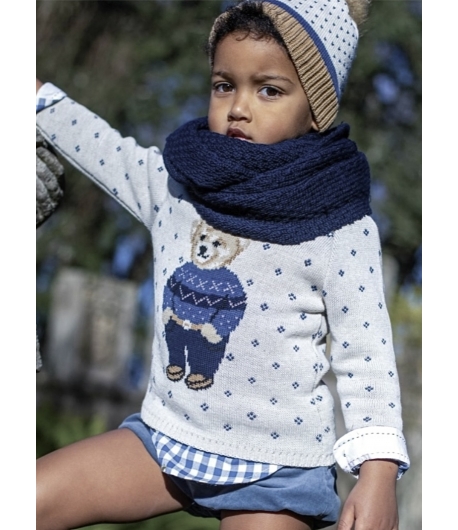 Jersey niño Oso ENTRE NUBES de LA MARTINICA BY MARIA SOBRINO