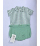 Pelele rayas Aqua Cesar Blanco