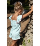 Mono corto vichy ROGER de LA MARTINICA BY MARIA SOBRINO