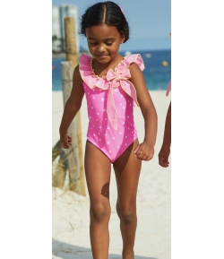 Bañador niña estrellas LOS ANGELES de LA MARTINICA BY MARIA SOBRINO