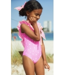 Bañador niña estrellas LOS ANGELES de LA MARTINICA BY MARIA SOBRINO