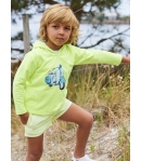 Sudadera moto niño FLASH de LA MARTINICA BY MARIA SOBRINO