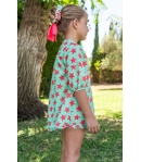 Kurta verde CREMALLERA de MARICRUZ