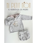 Conjunto niño de sudadera y bombacho felpa BABALU de LA MARTINICA BY MARIA SOBRINO