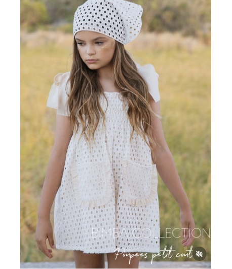 Vestido tirante batista IVY de BELLA BIMBA