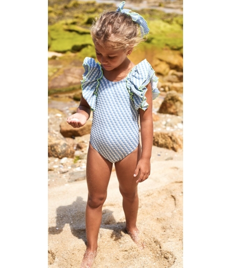 Bañador niña ARANDANOS de LA MARTINICA BY MARIA SOBRINO
