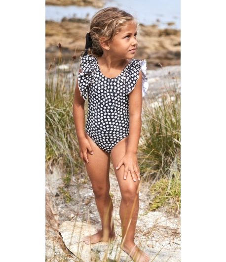 Bañador niña estrellas MYKONOS de LA MARTINICA BY MARIA SOBRINO
