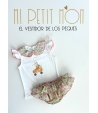 Conjunto niña de camiseta ratón y braguita volantes MALIBU de LA MARTINICA BY MARIA SOBRINO