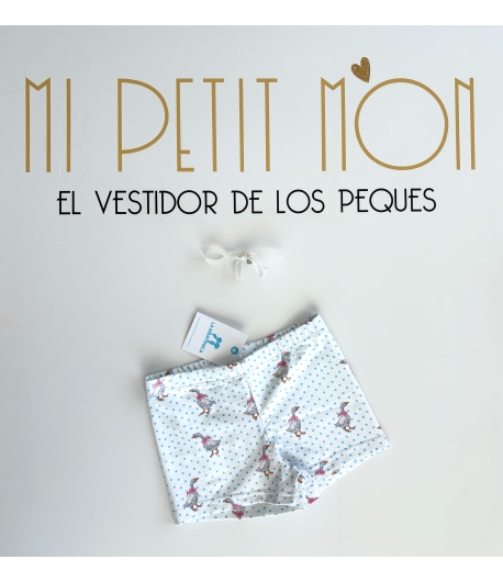 Boxer licra EL PATITO FEO de LA MARTINICA BY MARIA SOBRINO