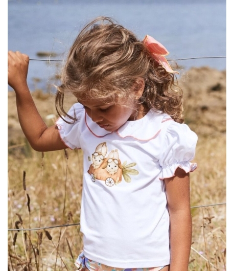 Camiseta niña LA CAMPIÑA de LA MARTINICA BY MARIA SOBRINO