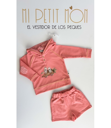 Conjunto niño de sudadera y jogging LA CAMPIÑA  de LA MARTINICA BY MARIA SOBRINO