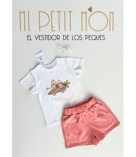 Camiseta niño LA CAMPIÑA  de LA MARTINICA BY MARIA SOBRINO