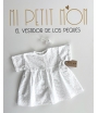 Blusa blanca bordada Mia y Lia