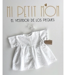 Blusa blanca bordada Mia y Lia