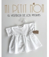 Blusa blanca bordada Mia y Lia