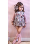 Chaqueta niña corta rosa UN PEDACITO DE MI de LA MARTINICA BY MARIA SOBRINO