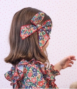 Lazo mediano flores BOUTIQUE LUNA de LA MARTINICA BY MARIA SOBRINO