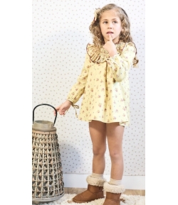 Vestido cuello bordado REAL de LA MARTINICA BY MARIA SOBRINO