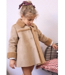 Pelliza corte canesú camel de LA MARTINICA BY MARIA SOBRINO