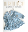 Vestido vichy globos de MON PETIT BONBON