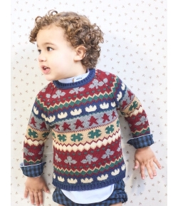 Jersey jacquard LA MARINE de LA MARTINICA BY MARIA SOBRINO