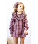 Vestido cuadro escocés HILTON de LA MARTINICA BY MARIA SOBRINO