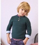 Jersey niño verde HILTON de LA MARTINICA BY MARIA SOBRINO