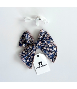 Lazo mediano flores MI PETIT MON de LA MARTINICA BY MARIA SOBRINO