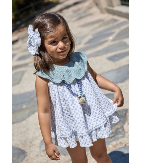 Jesusito cuello bordado ZARZAMORA de LA MARTINICA BY MARIA SOBRINO