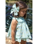 Jesusito flores cuello bordado LA PROVENZA de LA MARTINICA BY MARIA SOBRINO