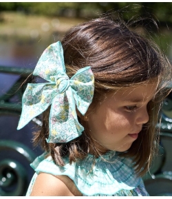 Lazo mediano flores LA PROVENZA de LA MARTINICA BY MARIA SOBRINO