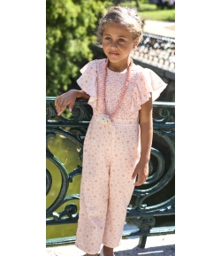 Mono vichy estampado PEACH de LA MARTINICA BY MARIA SOBRINO