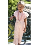 Mono vichy estampado PEACH de LA MARTINICA BY MARIA SOBRINO