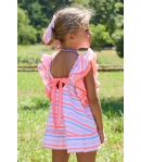 Vestido rayas lazo espalda BIKE de LA MARTINICA BY MARIA SOBRINO