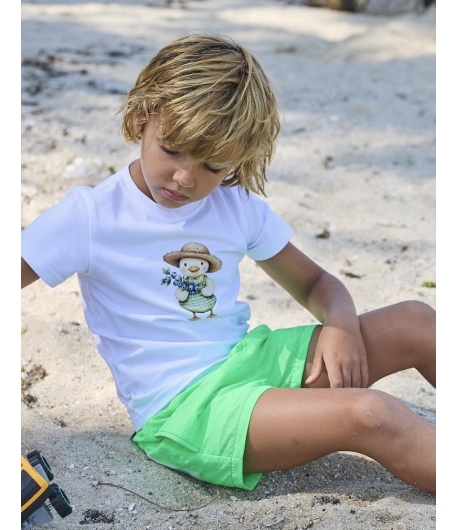 Bañador niño secado rápido APPLE de LA MARTINICA BY MARIA SOBRINO