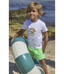 Bañador niño secado rápido APPLE de LA MARTINICA BY MARIA SOBRINO