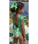 Bañador niña volante APPLE de LA MARTINICA BY MARIA SOBRINO